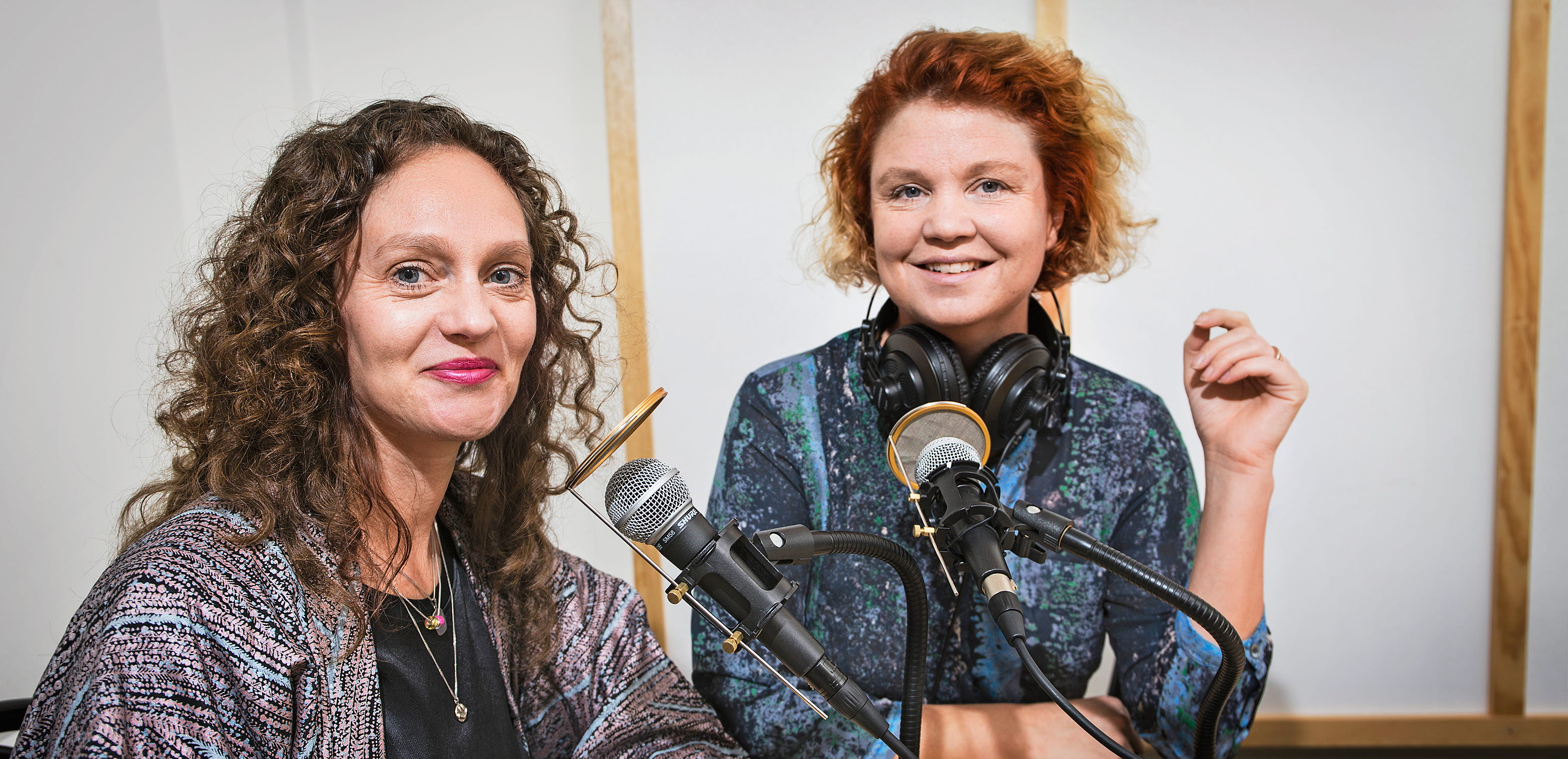 Programledarna Susann Smedberg och Åsa Melin Mandre